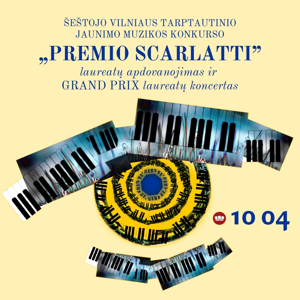 VI Vilniaus tarptautinio jaunimo muzikos konkurso „PREMIO SCARLATTI“ laureatų apdovanojimas ir GRAND PRIX laureatų koncertas
