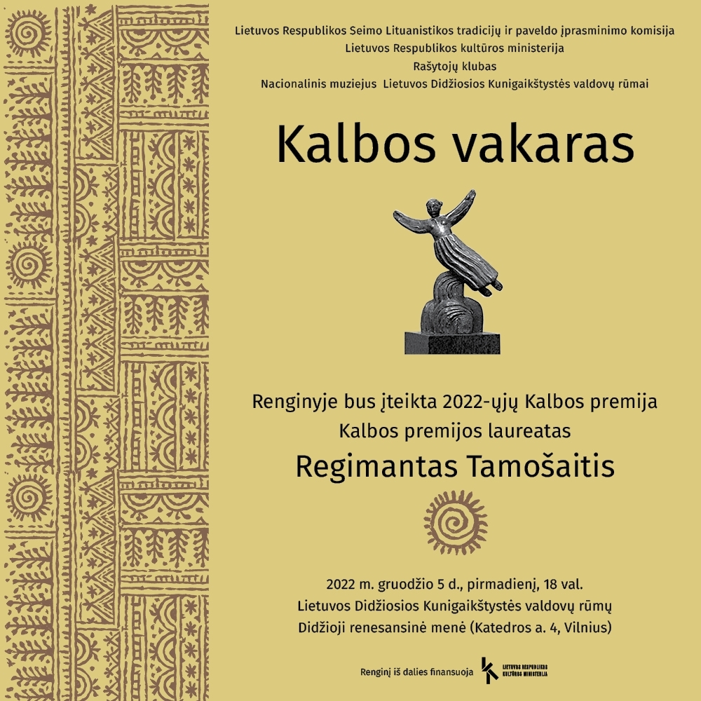 Kalbos vakaras 2022