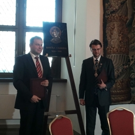 Saint Casimirus bas-relief donated to the Museum