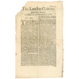 Laikraštis „The London Gazette“ 