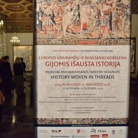 Opening of international exhibition unveils historical role of Lithuania in the 15th-16th centuries European tapestry works