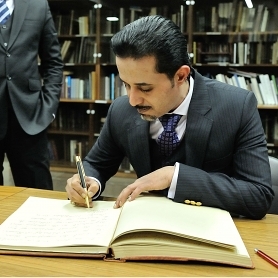 The Honorary Consul of Lithuania in Saudi Arabia came to the Museum with valuable gifts