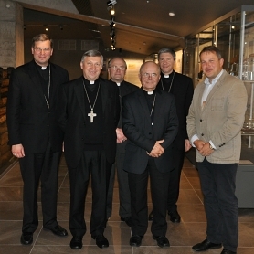 Lithuanian bishops visited the Palace of the Grand Dukes of Lithuania