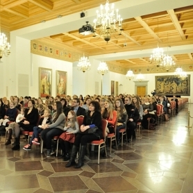 Rewarded winners of the competition „Journey through the time – revived history of the Palace“ 