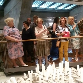 The Palace museum was visited by guests from Kaliningrad