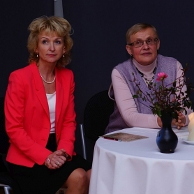 The book by prof Viktorija Daujotytė was presented in Panevėžys