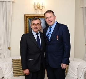 Director of the Museum was awarded with Italian Star Order