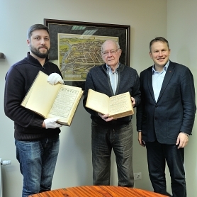 In USA and Lithuania well-known busineddman has enriched the Museum's collection of Statutes