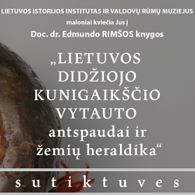 Consent of doc. Dr Edmundas Rimša book „Lithuanian Grand Dukes Vytautas stamps and lands heraldry“ 