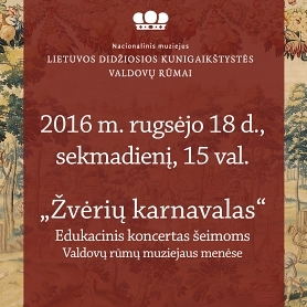 Educational concert for families „Carnival of the animals“