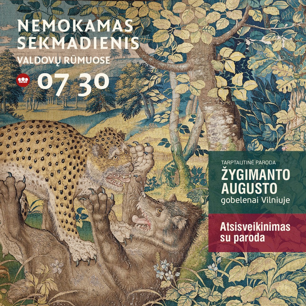 Nemokamas sekmadienis – paskutinė galimybė pamatyti Žygimanto Augusto gobelenus!