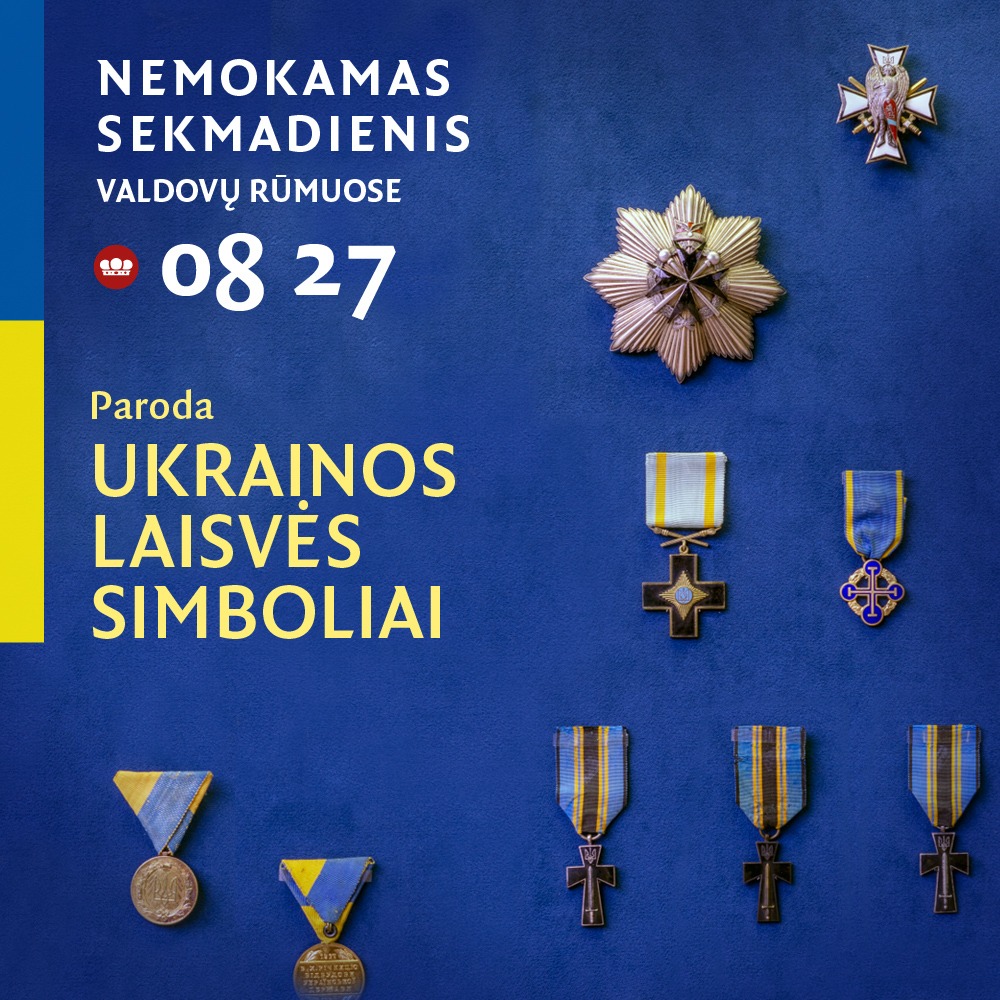 Prieš mokslo metus – nemokamai į Valdovų rūmus šį sekmadienį!
