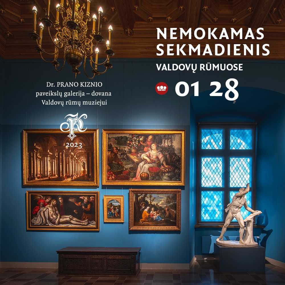 Sekmadienį – nemokamas muziejaus lankymas