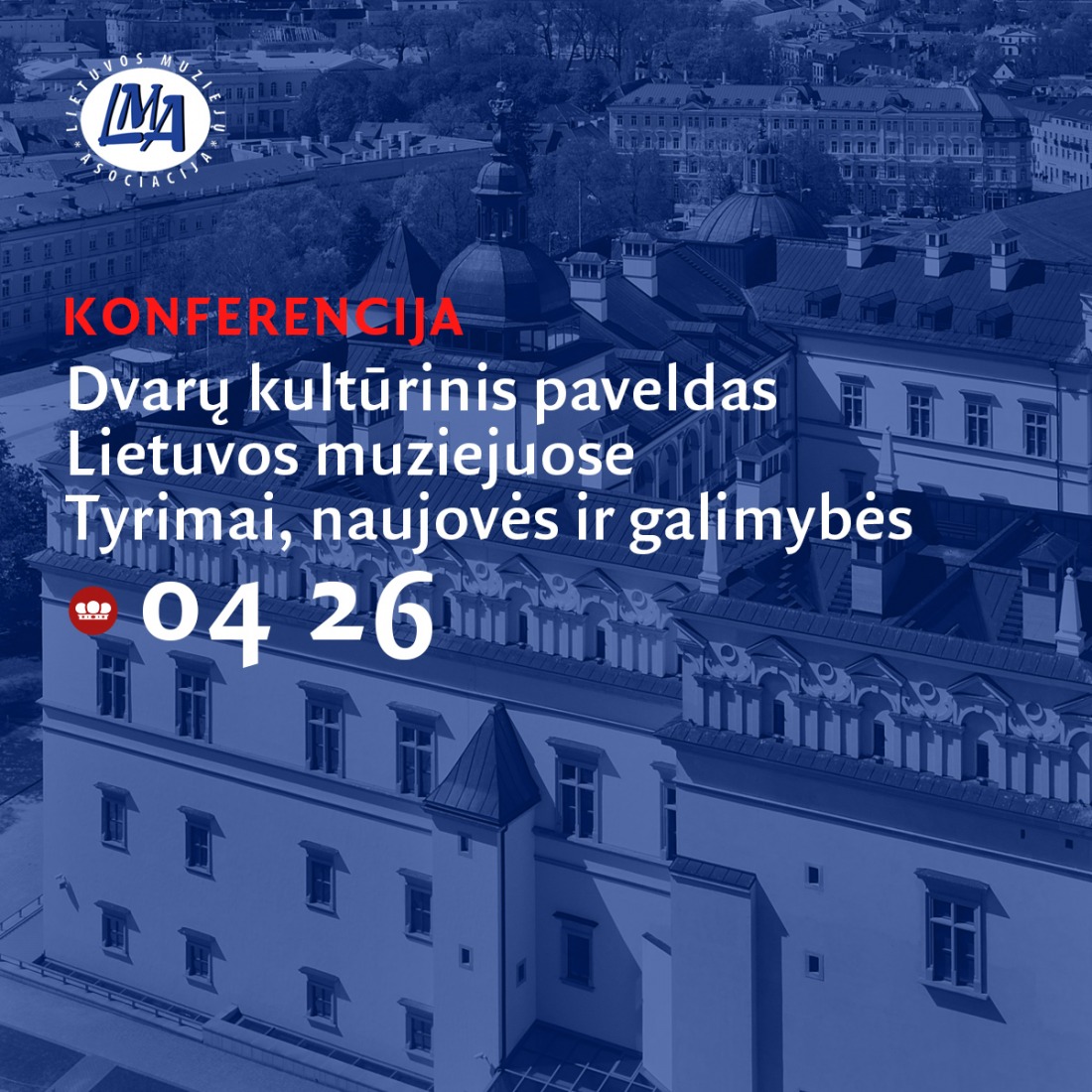 Valdovų rūmų muziejuje bus pristatomi naujausi dvarų kultūros paveldo tyrimai