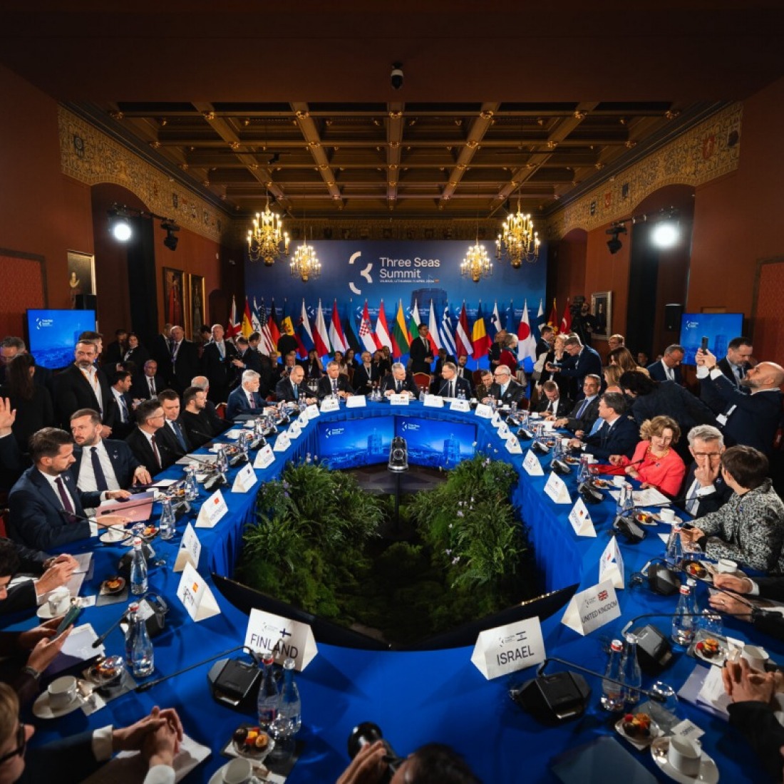 Three Seas Summit in the Palace of the Grand Dukes