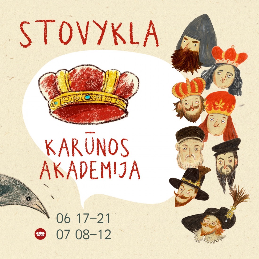 Dienos stovykla vaikams „Karūnos akademija“ sugrįžta!