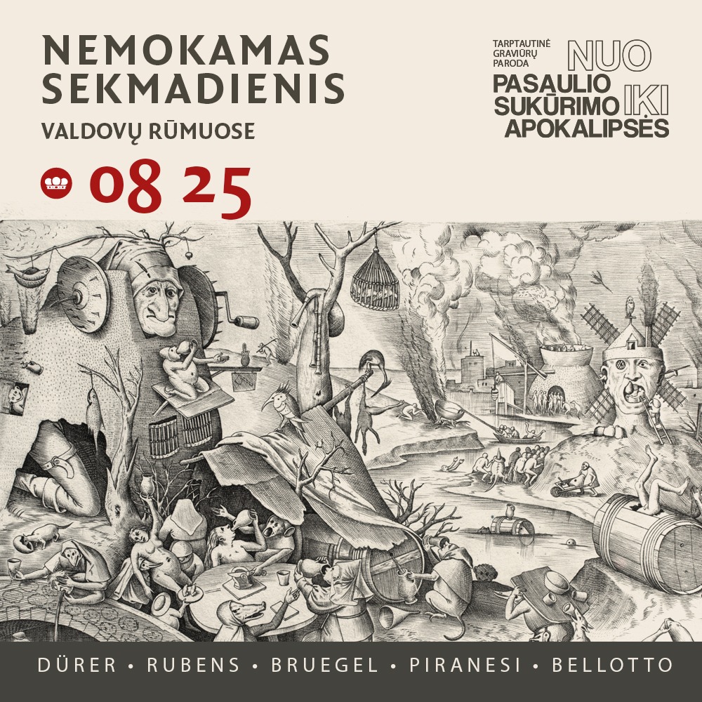 Nemokamas muziejaus lankymas – paskutinė galimybė nemokamai apžiūrėti grafikos parodą!