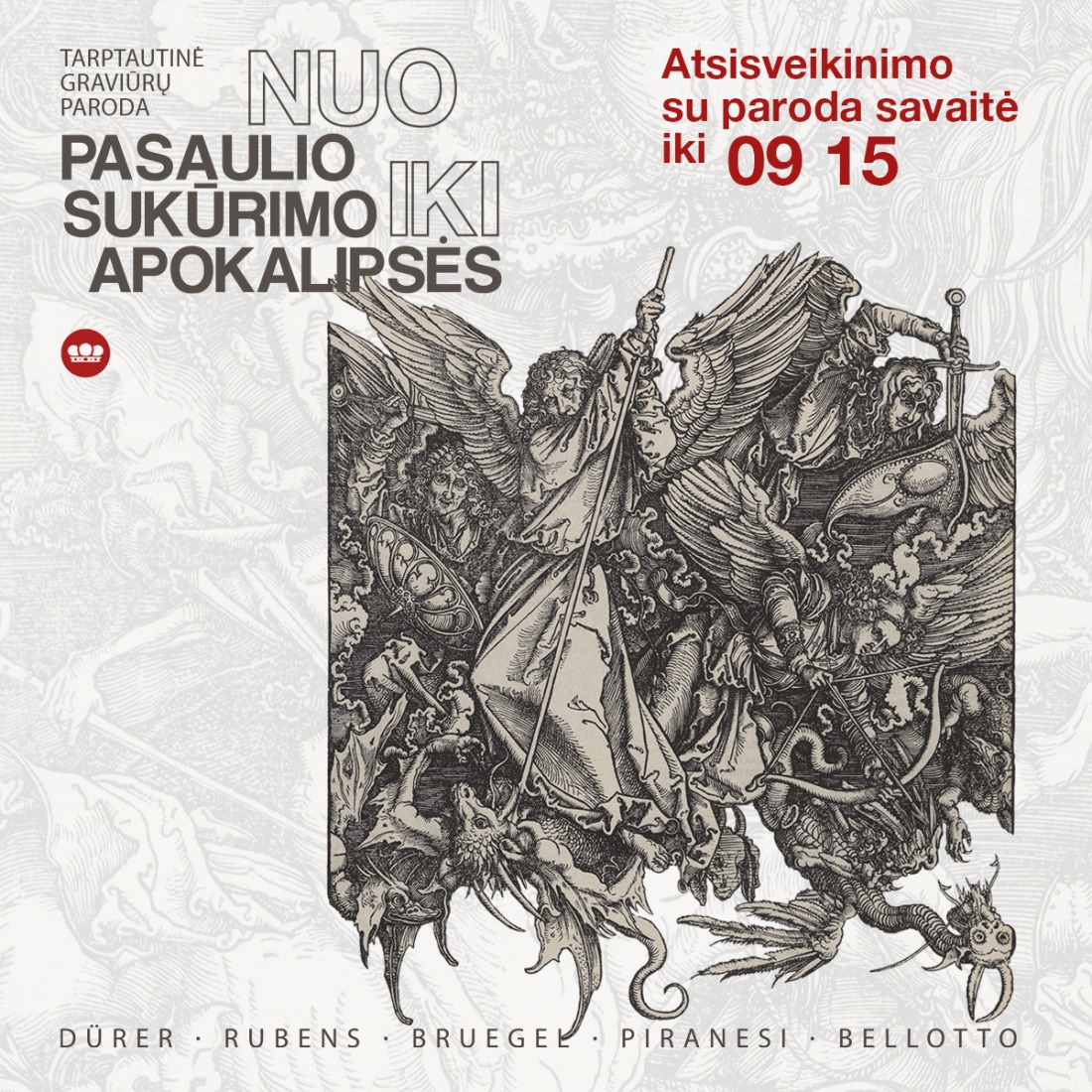 Atsisveikinimas su tarptautine paroda „Nuo pasaulio sukūrimo iki apokalipsės“