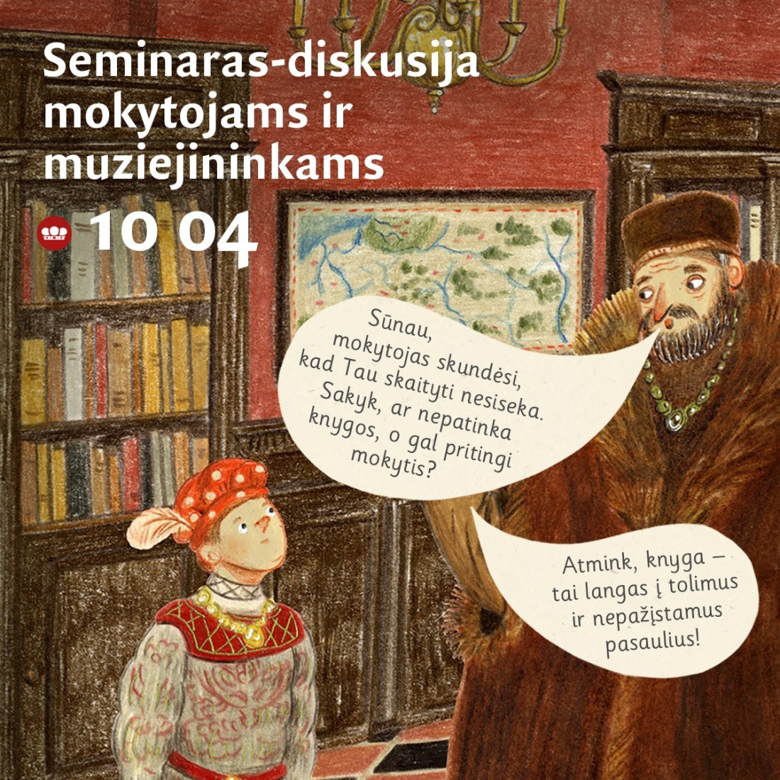 Seminaras-diskusija „Disleksijos labirintuose: ar istorija gali padėti suprasti ir įveikti mokymosi sutrikimus“
