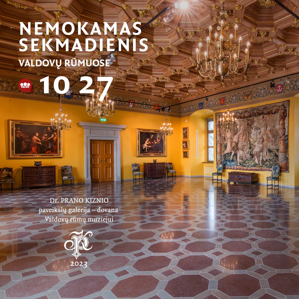 Nemokamas sekmadienis Valdovų rūmuose!
