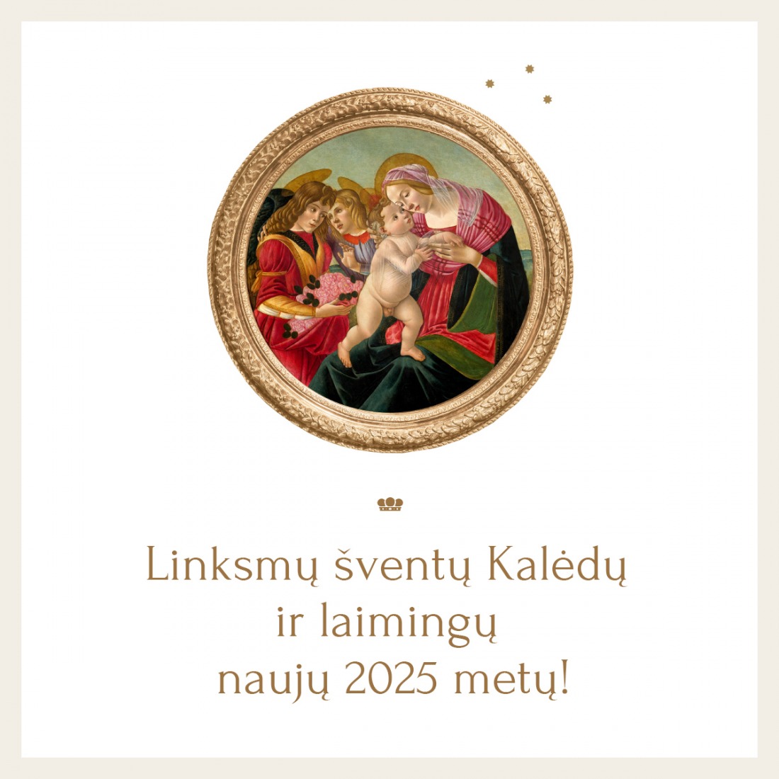 Džiaugsmingų šventų Kalėdų ir naujų 2025 metų!