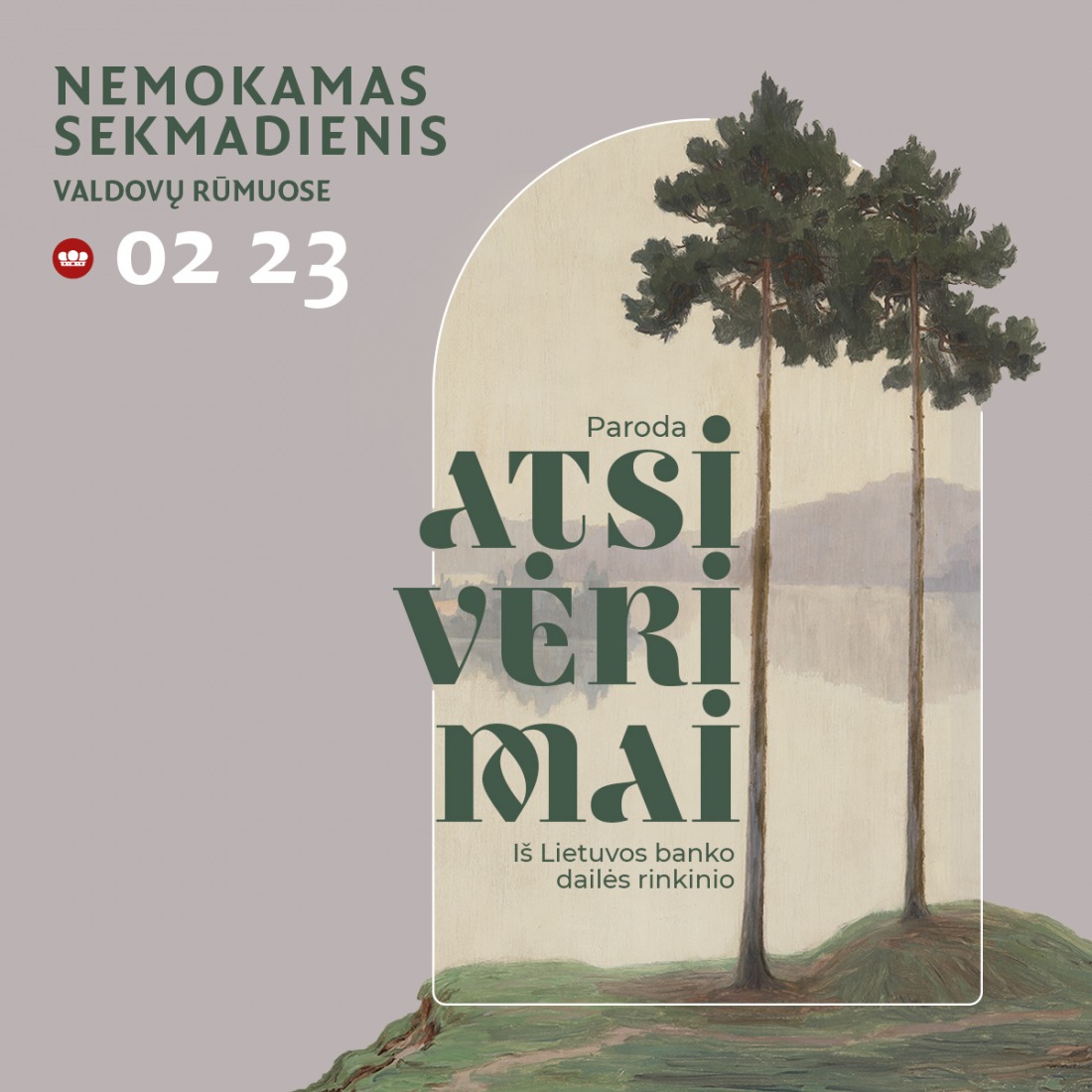 Šį sekmadienį į muziejų – nemokamai!