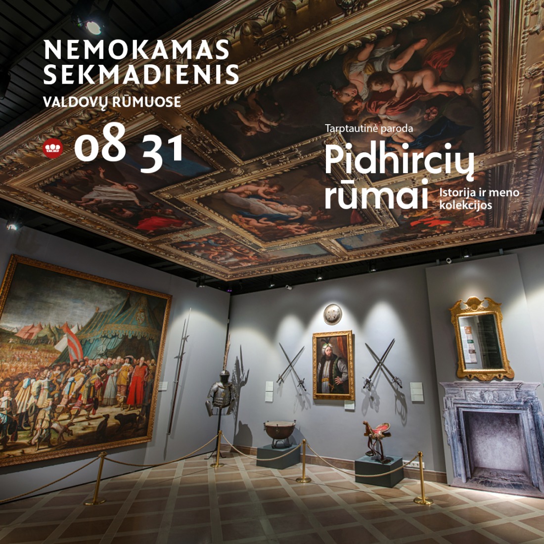 Nemokamas sekmadienis Valdovų rūmų muziejuje!
